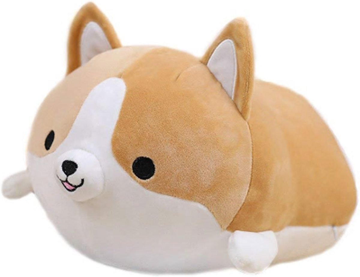 Zachte shiba Gorgi knuffel|Kawaii knuffel|Poepiedoepie